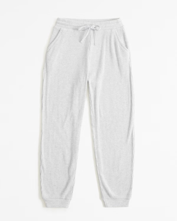 Lounge Cozy Rib Sweatpant | Abercrombie & Fitch (US)