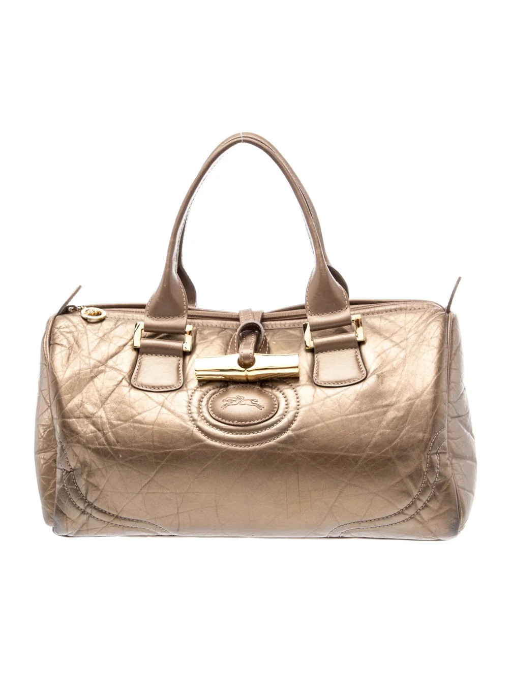 Leather Top Handle Bag | The RealReal