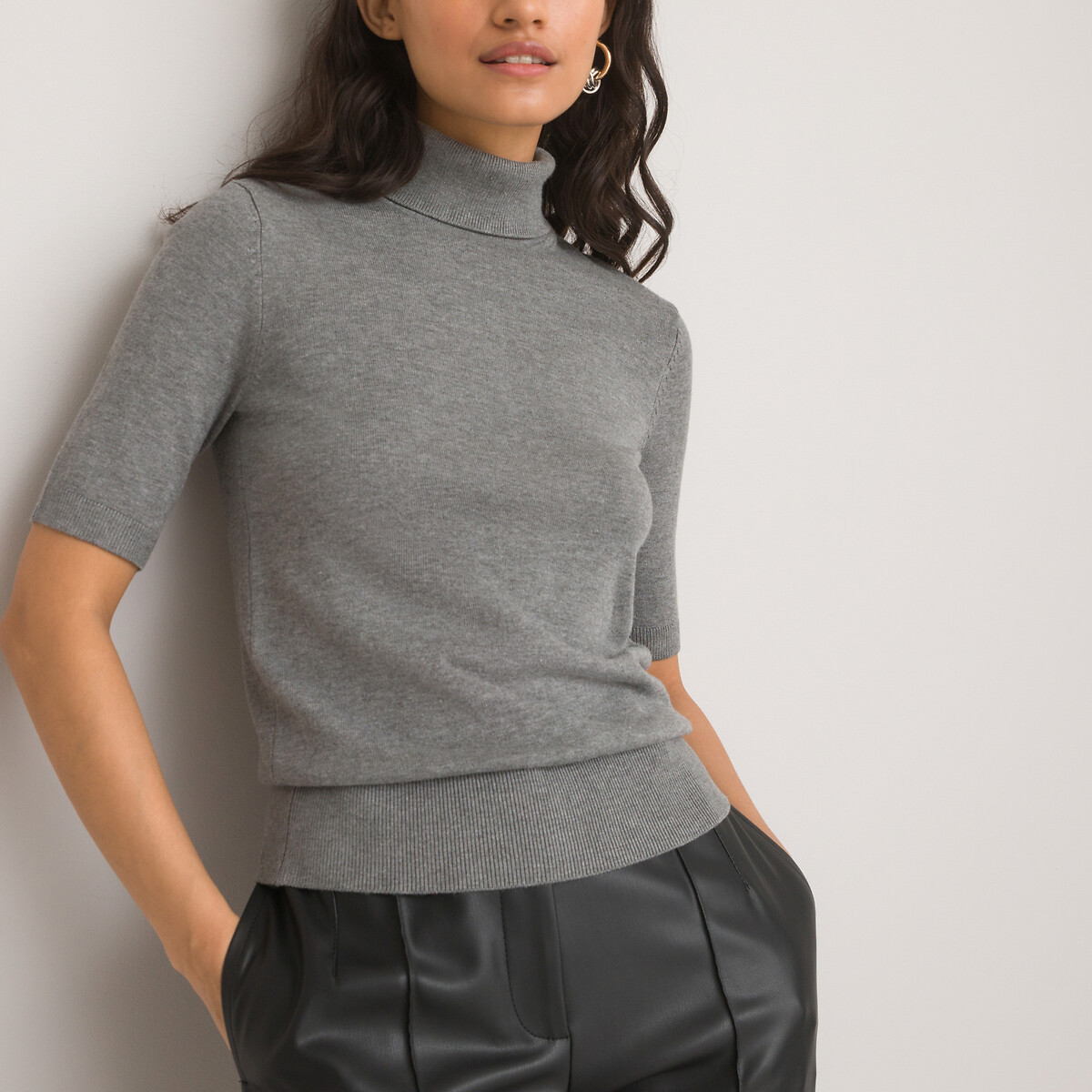 Basic Short Sleeve Jumper | La Redoute (UK)