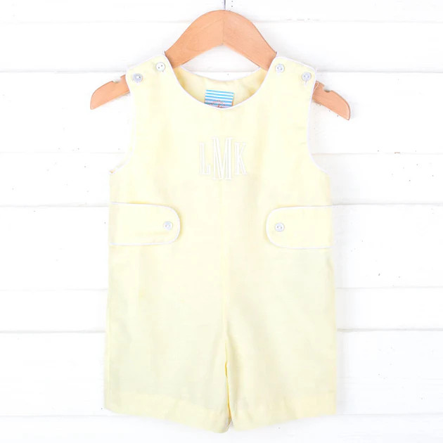 Sunny Days Yellow Jon Jon | Classic Whimsy
