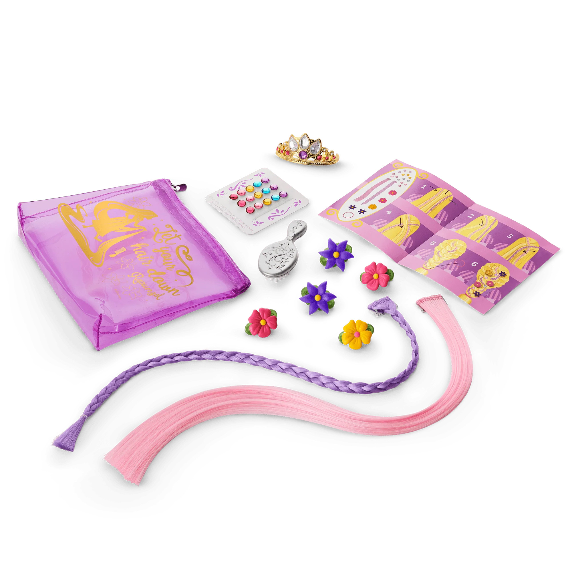 American Girl® Disney Princess Rapunzel Hair Accessories for 18-inch Dolls | American Girl
