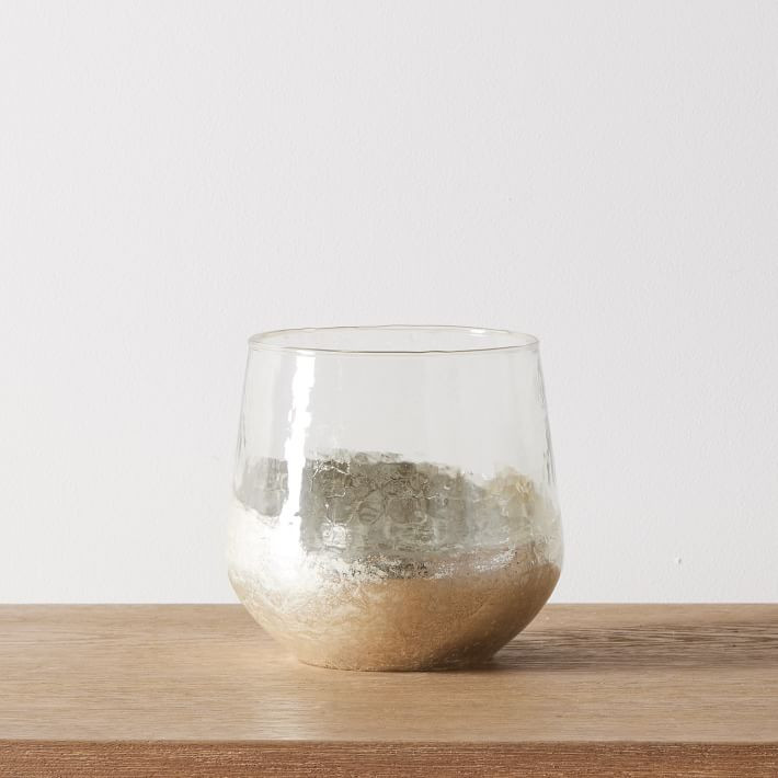 Glacier Mercury Glass Candleholders | West Elm (US)
