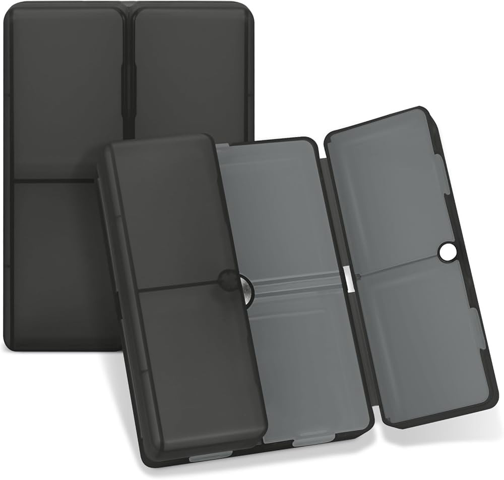 FYY Daily Pill Organizer, 7 Compartments Portable Pill Case Travel Pill Organizer,[Folding Design... | Amazon (US)