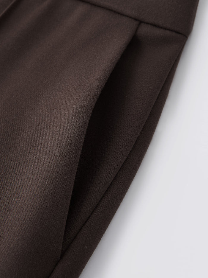 Everyday Mid Rise Wide Leg Trousers with Pockets | OGLmove