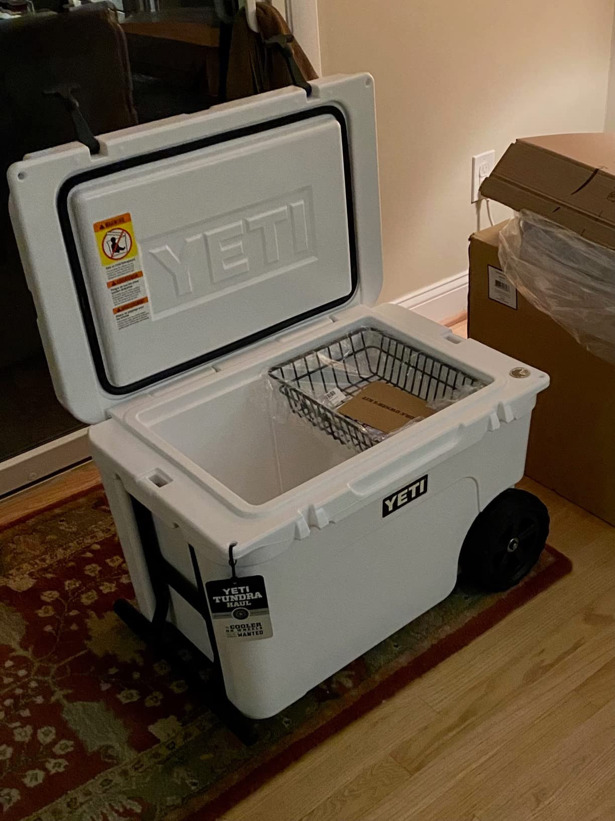 YETI Tundra Haul Portable Wheeled Cooler | Amazon (US)