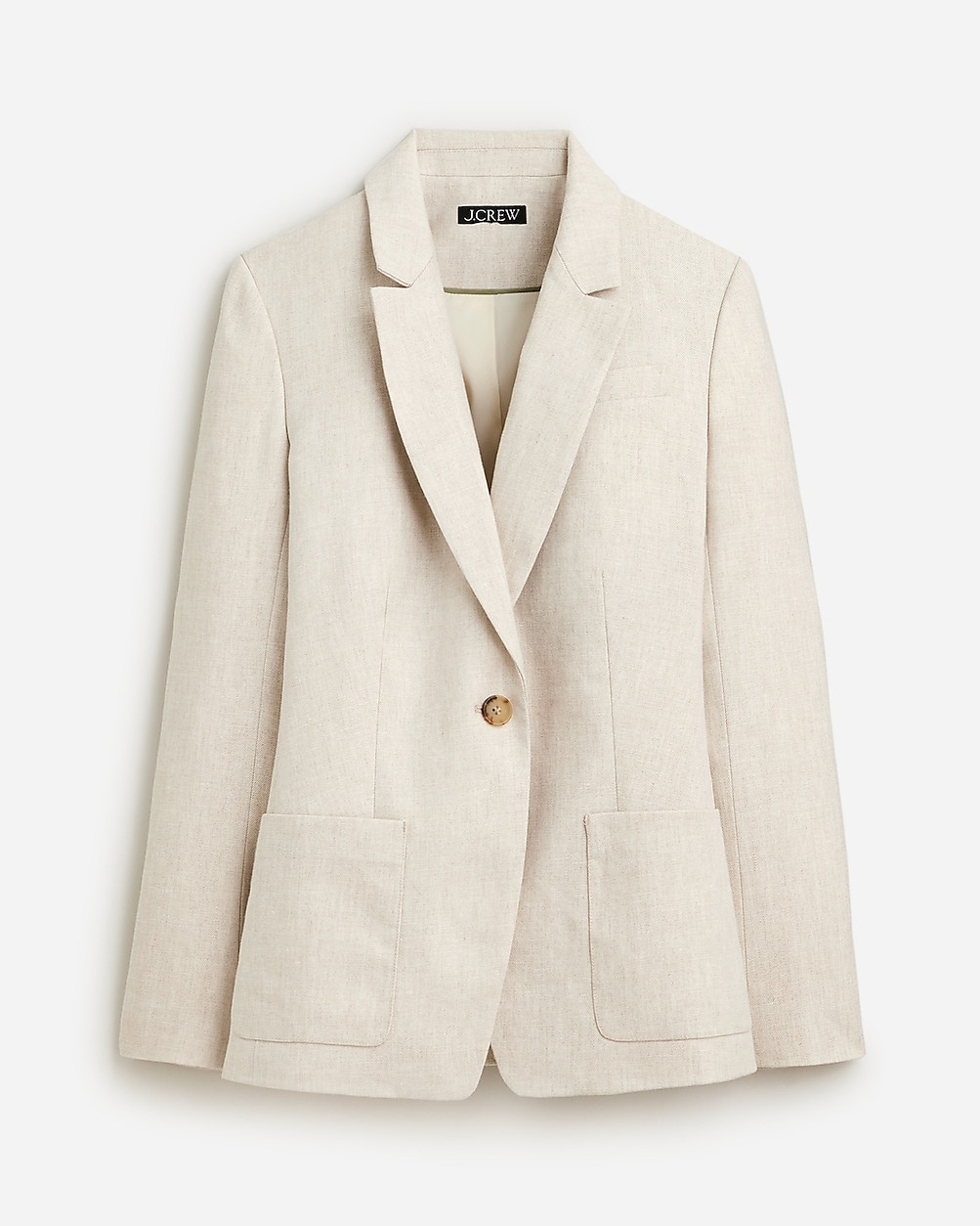 Helena blazer in stretch linen blend | J. Crew US
