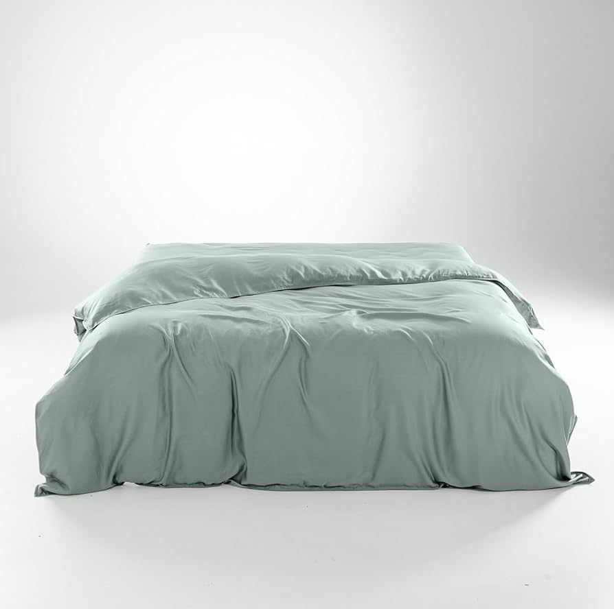 Olive + Crate Eucalyptus Cooling Duvet Covers Queen Size, Certified Tencel Lyocell Fiber from Aus... | Amazon (US)