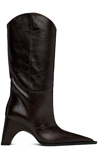 Coperni - Brown Bridge Cowboy Boots | SSENSE