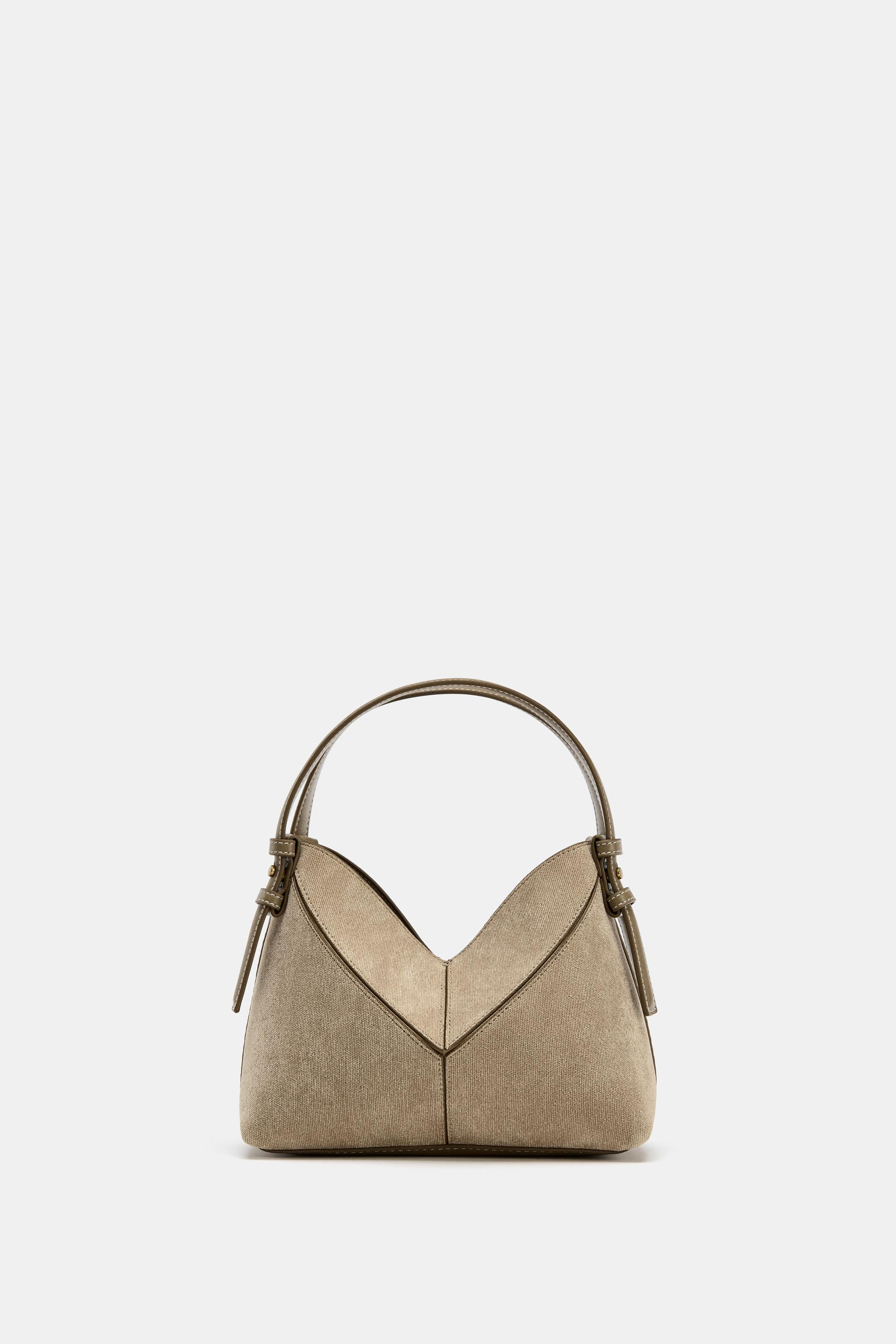 TOPSTITCH MINI SHOPPER | Zara US