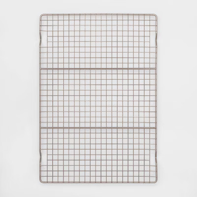 11.1"x16" Steel Cooling Rack Gold - Made By Design™ | Target