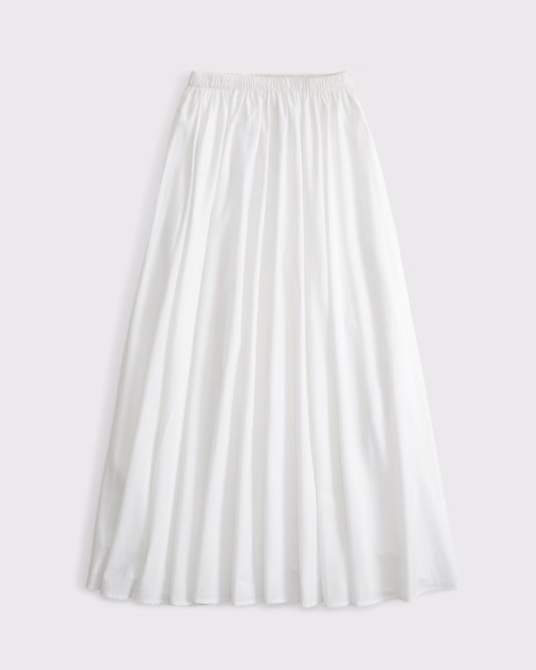 High Rise Maxi Skirt | Abercrombie & Fitch (US)