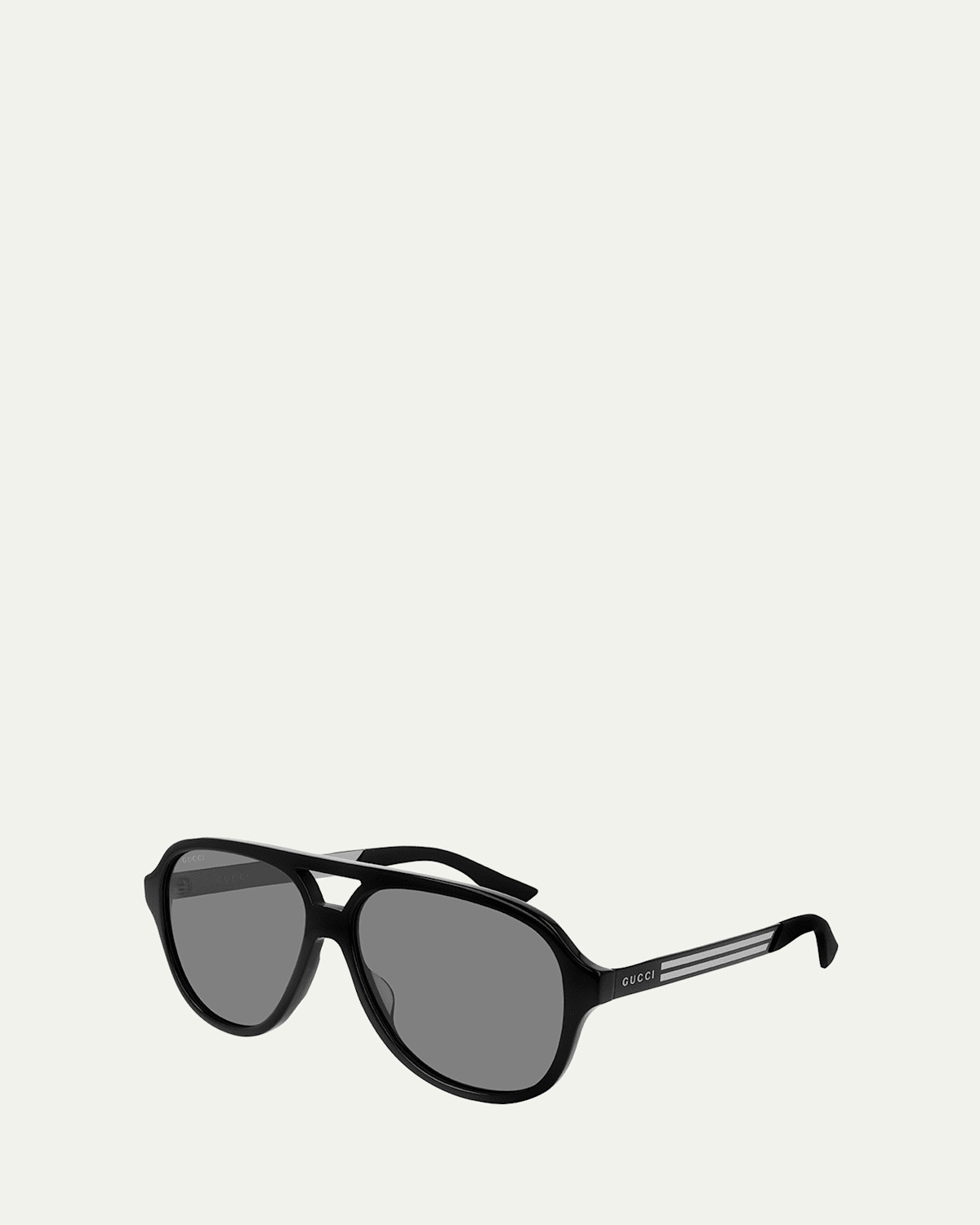 Men's Aviator Logo Sunglasses | Bergdorf Goodman