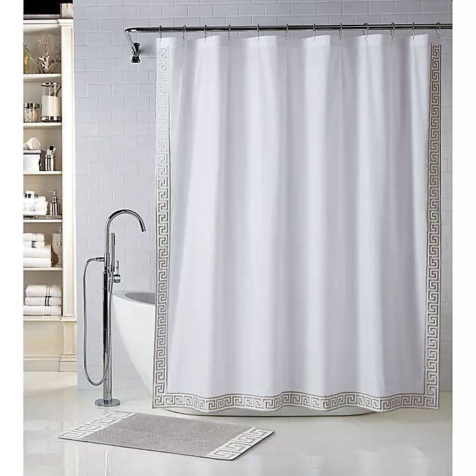 Wamsutta® Sheffield Shower Curtain in Peyote | Bed Bath & Beyond | Bed Bath & Beyond