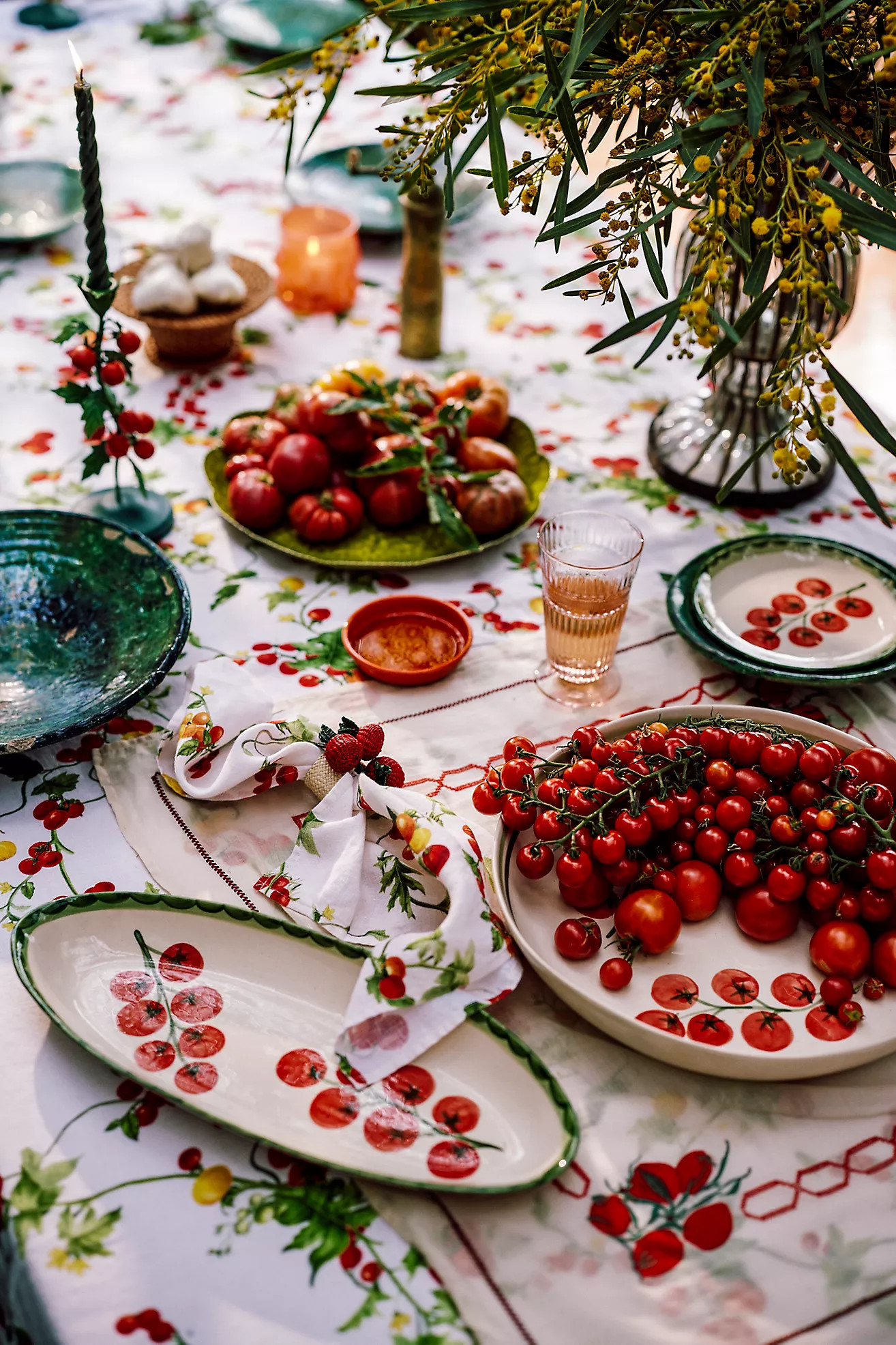 Twisty Tapers, Set of 3 Greens | Anthropologie (US)