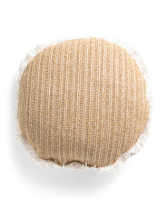 18in Outdoor Woven Straw Pillow | Throw Pillows | Marshalls | Marshalls