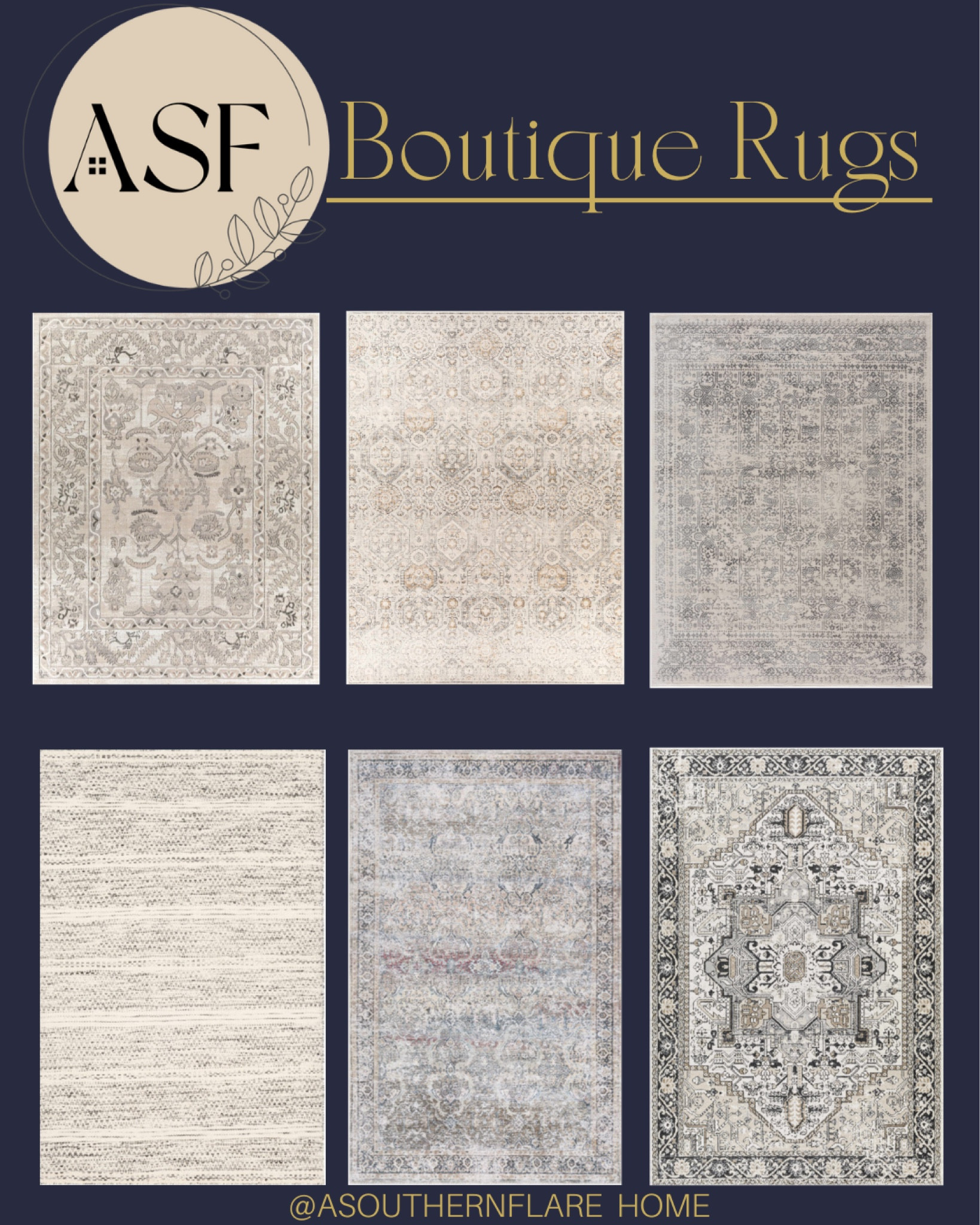 Boutique rugs New Years sale. Neutral rugs. Home decor  

#LTKhome #LTKFind #LTKsalealert