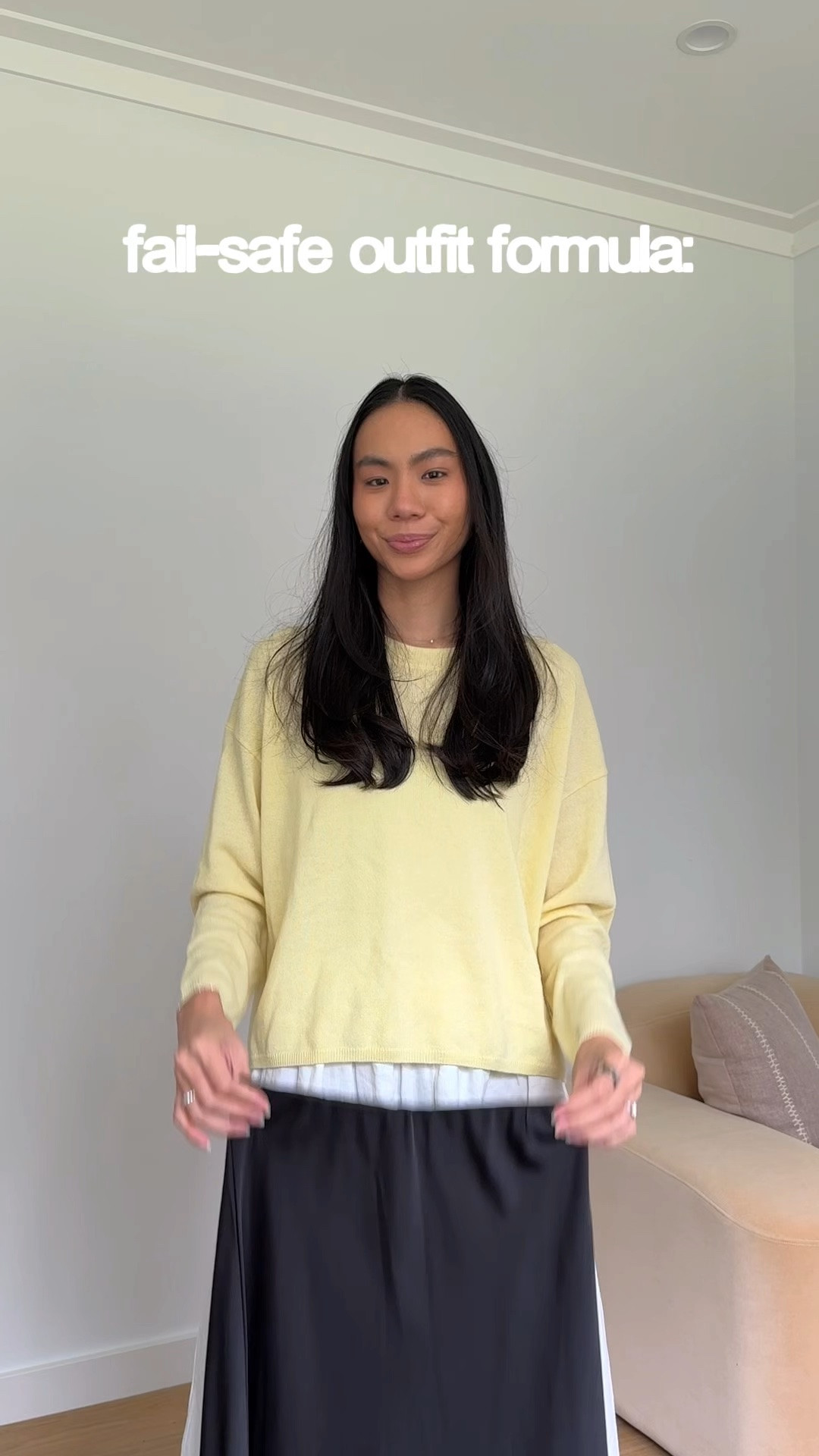 another fail safe outfit formula for you: satin skirt + knit cardigan!

#LTKaustralia #LTKwinter #LTKworkwear
