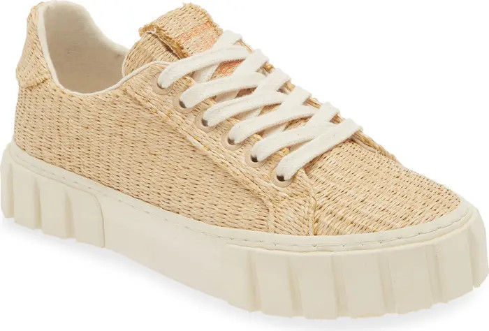 Straw Platform Sneaker (Women) | Nordstrom