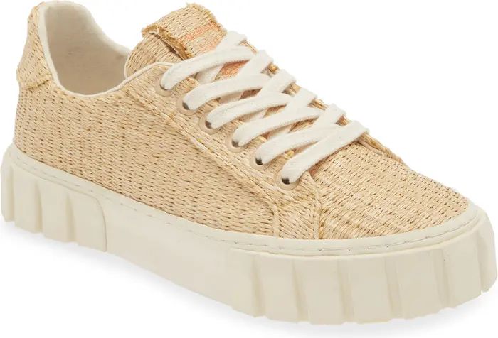 Straw Platform Sneaker (Women) | Nordstrom