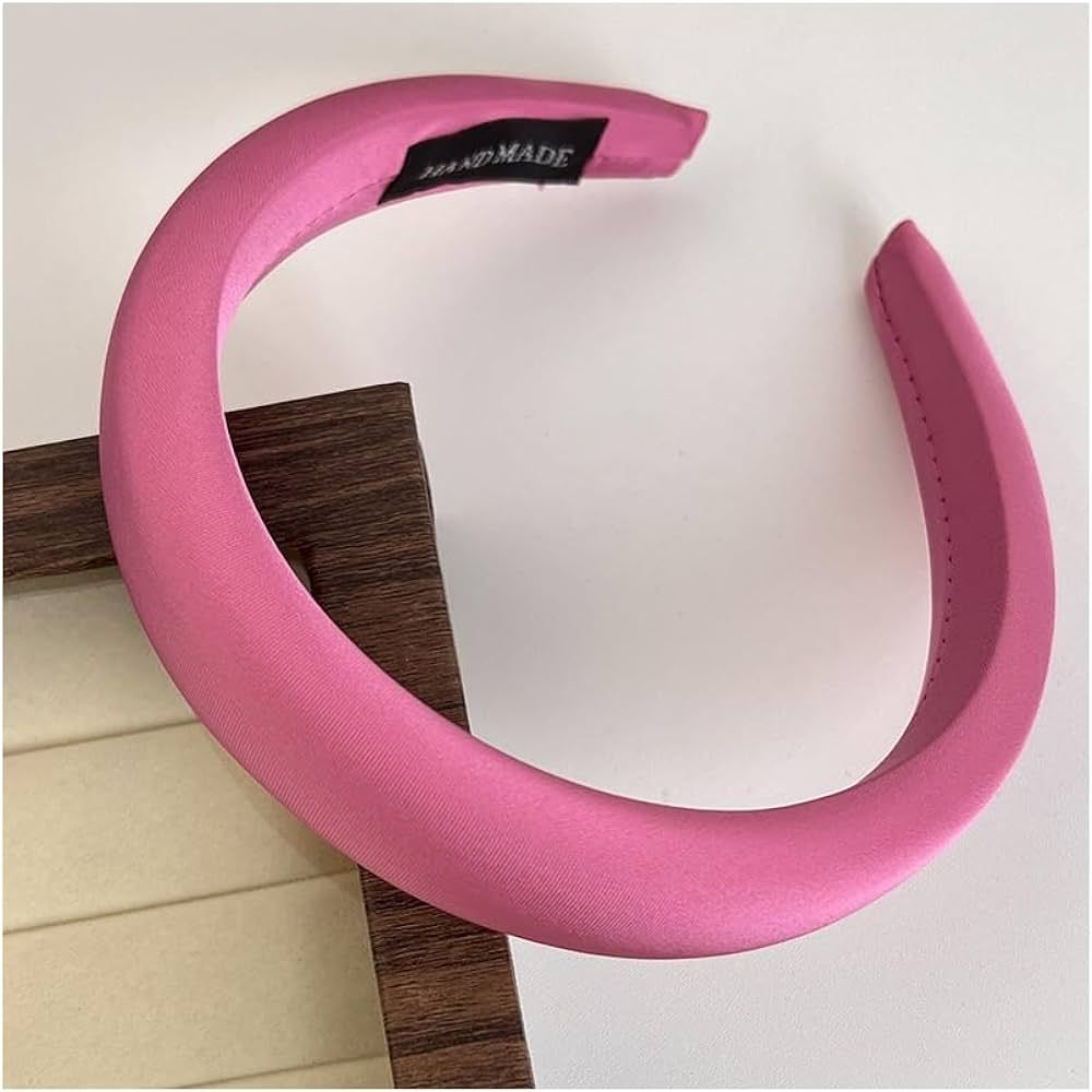 Like-know-like Thick Soft padded headbands for women Stain head bands for women's hair - Wide Hai... | Amazon (US)