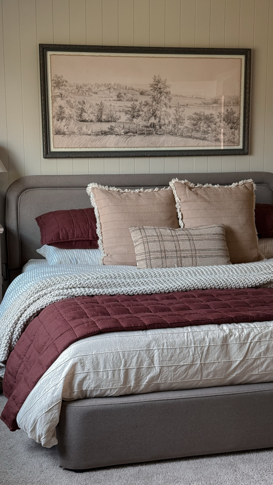 The perfect fall-to-winter bedding. Warm, rich tones and luxe linen texture from Quince for a cozy, timeless bedroom look. #quincebedding #falldecorating 

#LTKHome #LTKSaleAlert #LTKSeasonal