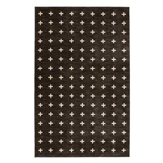Mohawk Home Sahana Black 5 ft. x 8 ft. Geometric Area Rug 022974 - The Home Depot | The Home Depot