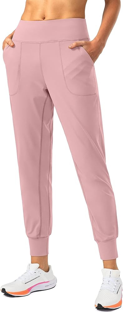 Soothfeel Women's Joggers with Zipper Pockets High Waisted Athletic Workout Yoga Pants Joggers fo... | Amazon (US)