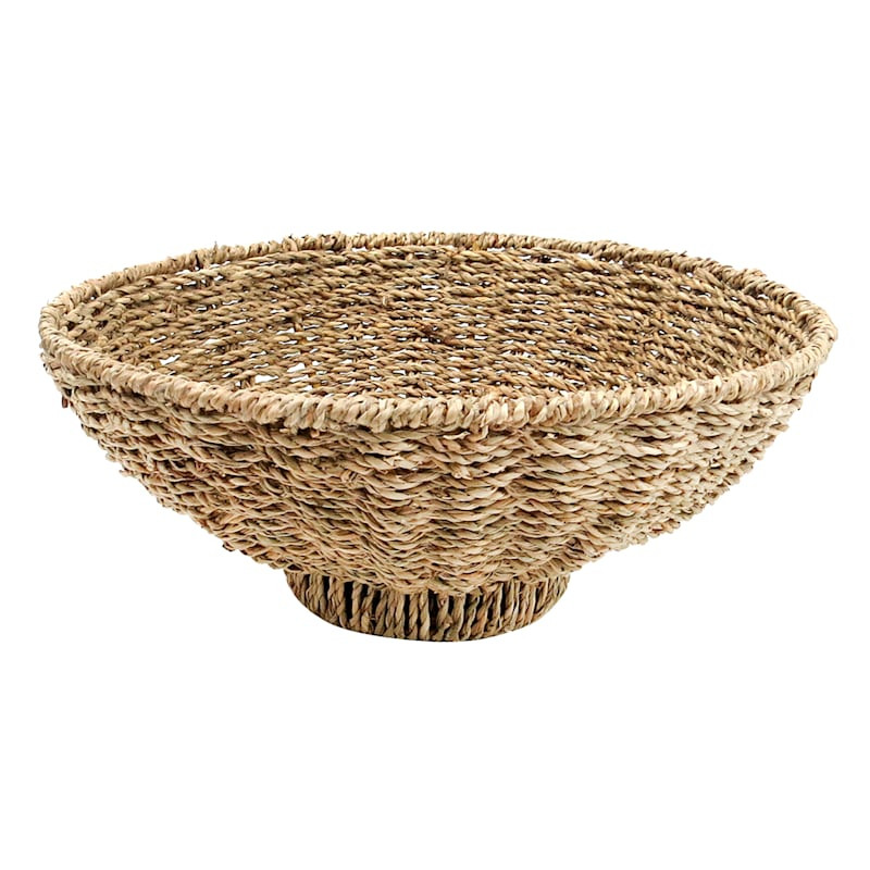 Natural Seagrass Fruit Bowl | At Home