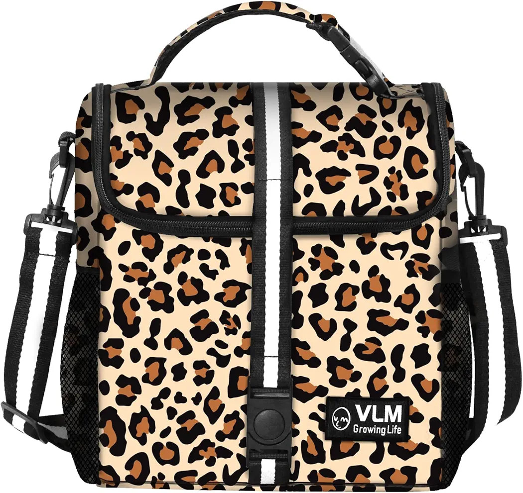 VLM Lunch Box for Women, Insulated Lunch Bag Women with Adjustable Shoulder Strap, Cute Lunch Tot... | Amazon (US)