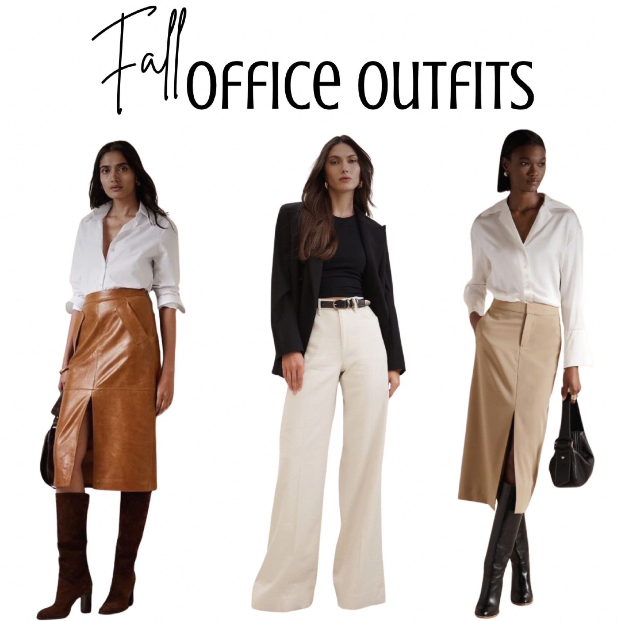 Fall work/ office attire! Business casual and business professional