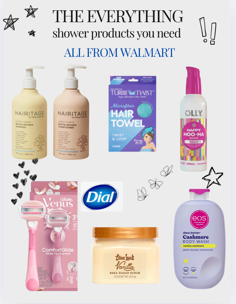 Clean girl energy from Walmart! 

 #LTKmorningroutine #LTKselfcare #LTKBeauty