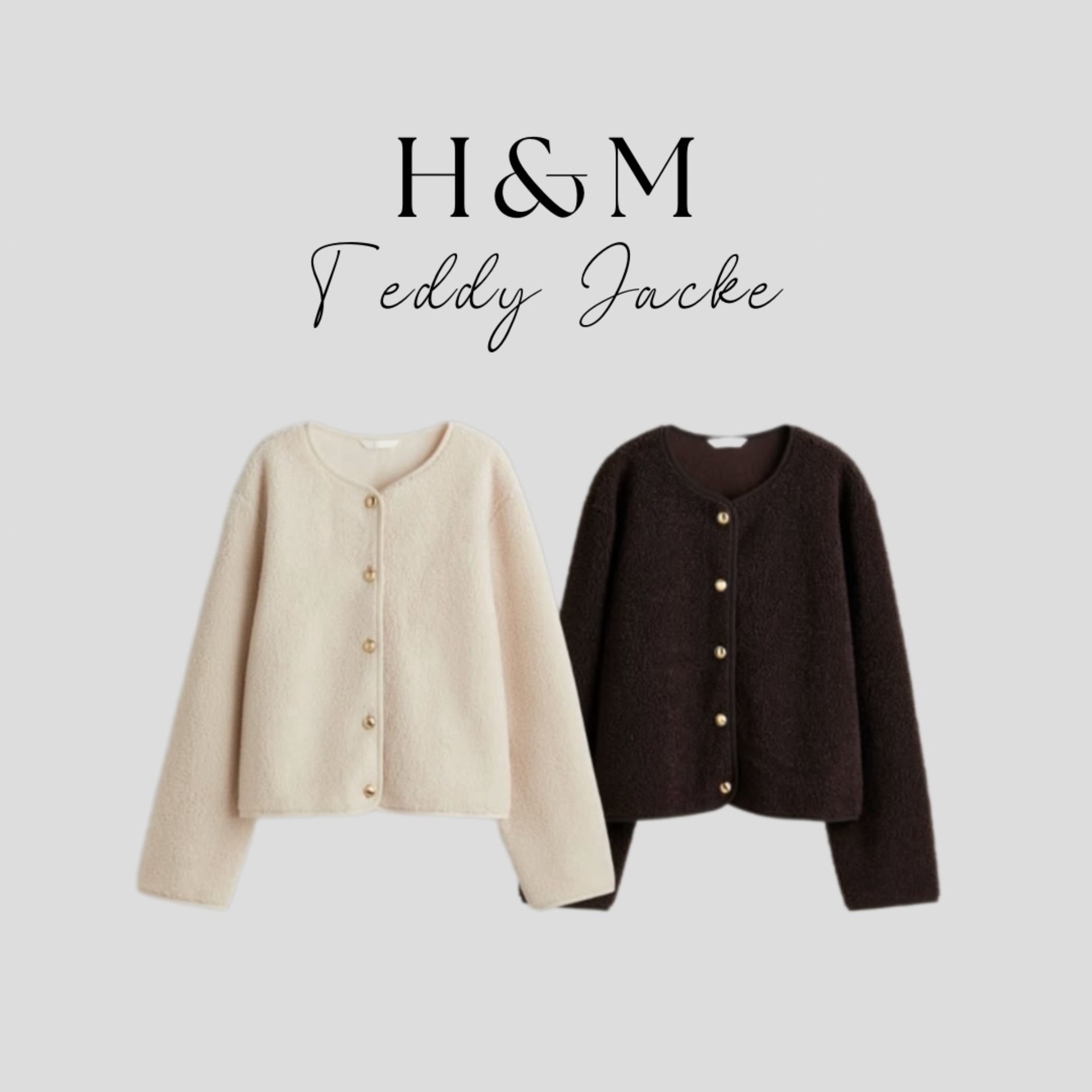 Habt ihr schon diese schönen und kuscheligen Teddy Jacken von hm entdeckt? 🧸

#LTKautumn #LTKdeutschland #LTKstyletip