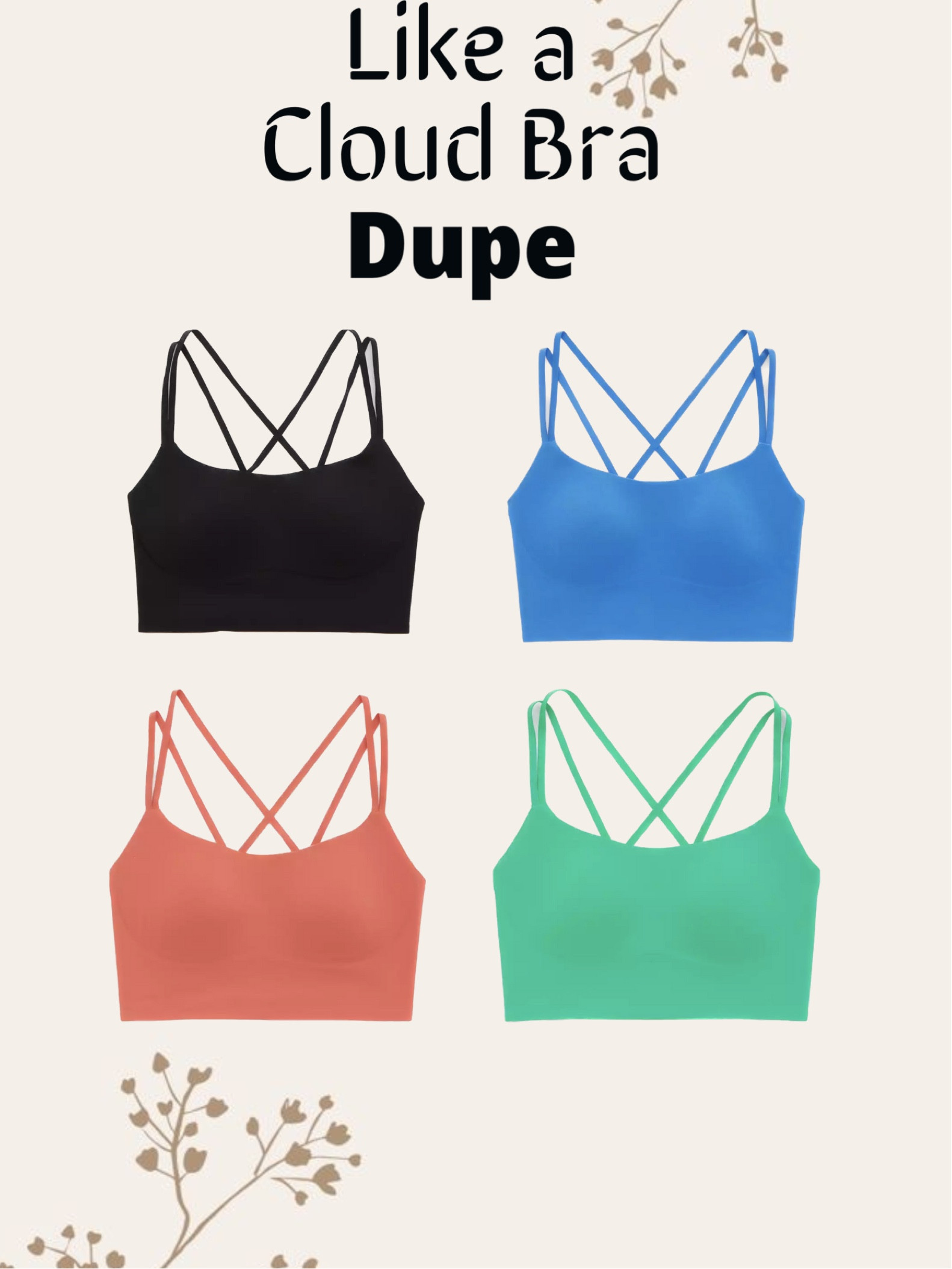 Been loving these offline Aerie bras. Best dupe I’ve found for the like a cloud bras from Lululemon 



#LTKFind #LTKunder100 #LTKstyletip