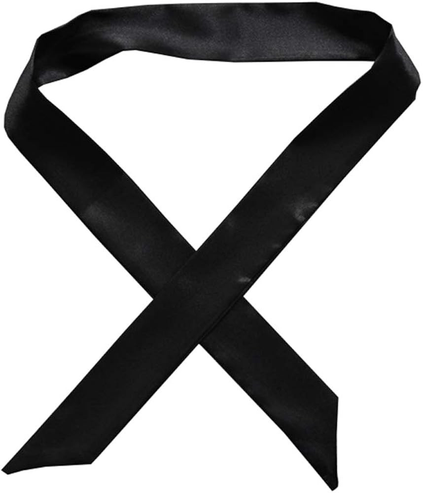 4Pcs Solid Color Silk Neckerchief Handbag Handle Wrap Silk Ribbon Band Scarf Hair Head Band Tied ... | Amazon (US)