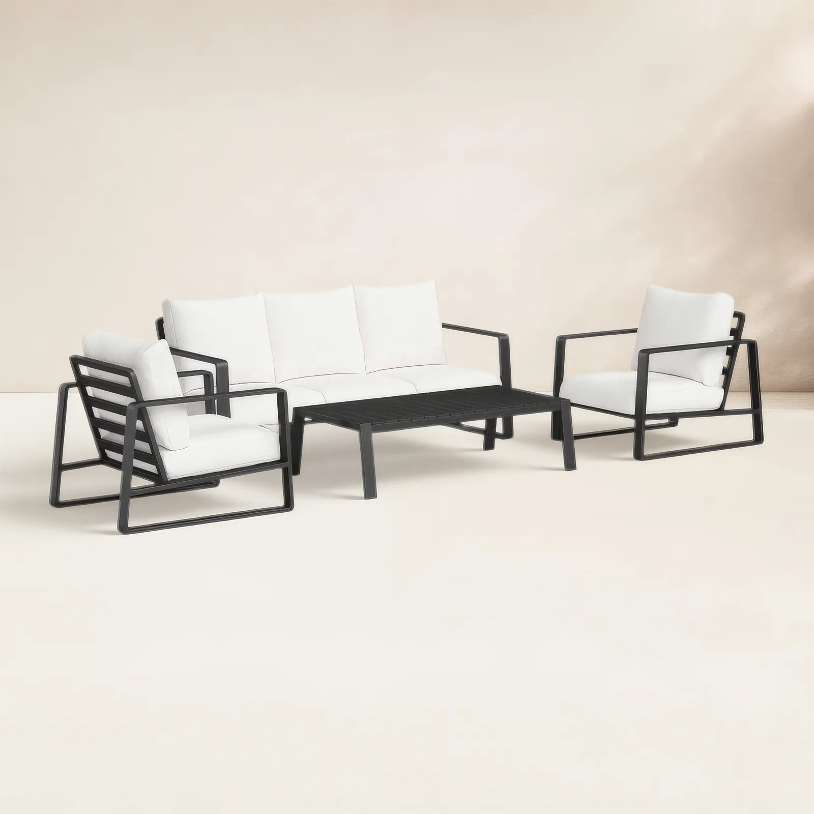 AllModern Leanna Outdoor Seating Group with Cushions | Joss & Main | Joss & Main