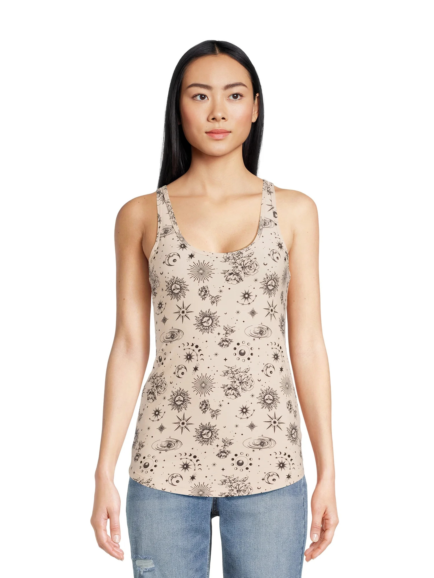 No Boundaries Juniors Scoop Neck Tank Top, Sizes XS-XXXL | Walmart (US)