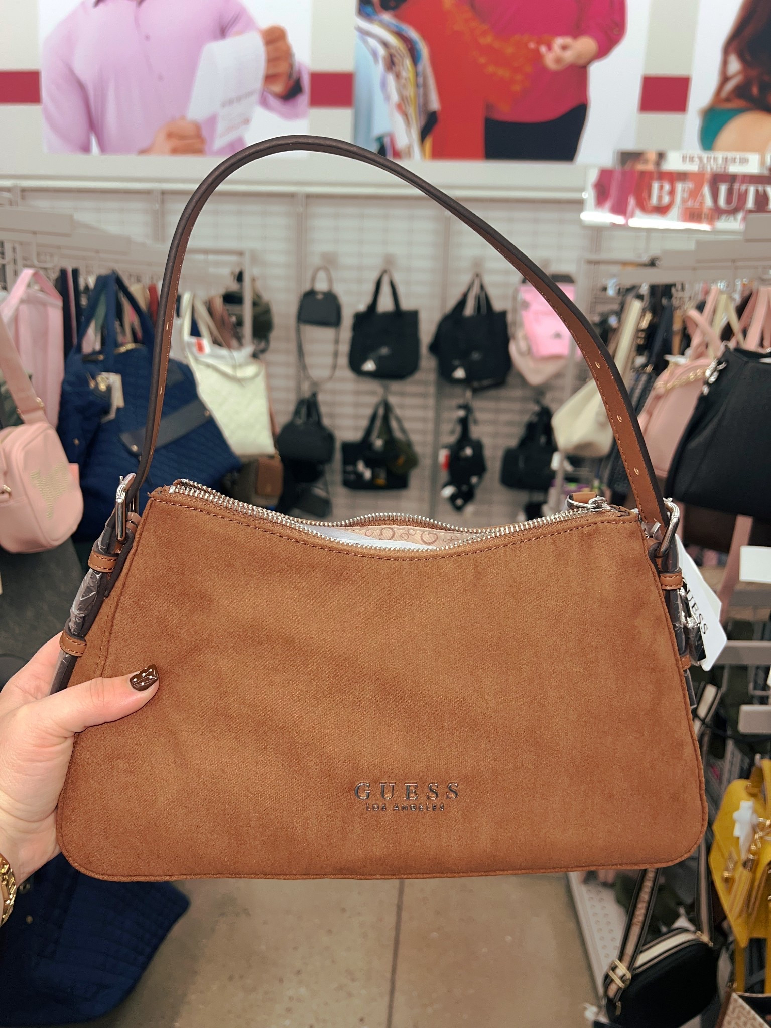 Girlies- this suede shoulder bag is giving FALL #guesspurse #guess #fallpurse #ltkpurses #ltkgirlies

#LTKItBag #LTKStyleTip #LTKFindsUnder50