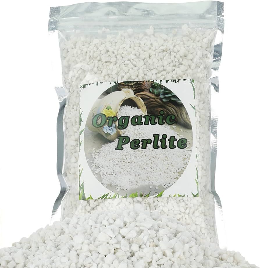 Organic Perlite for Plants, Soil Amendment for Enhanced Drainage and Growth, Ideal for Potting Mi... | Amazon (US)