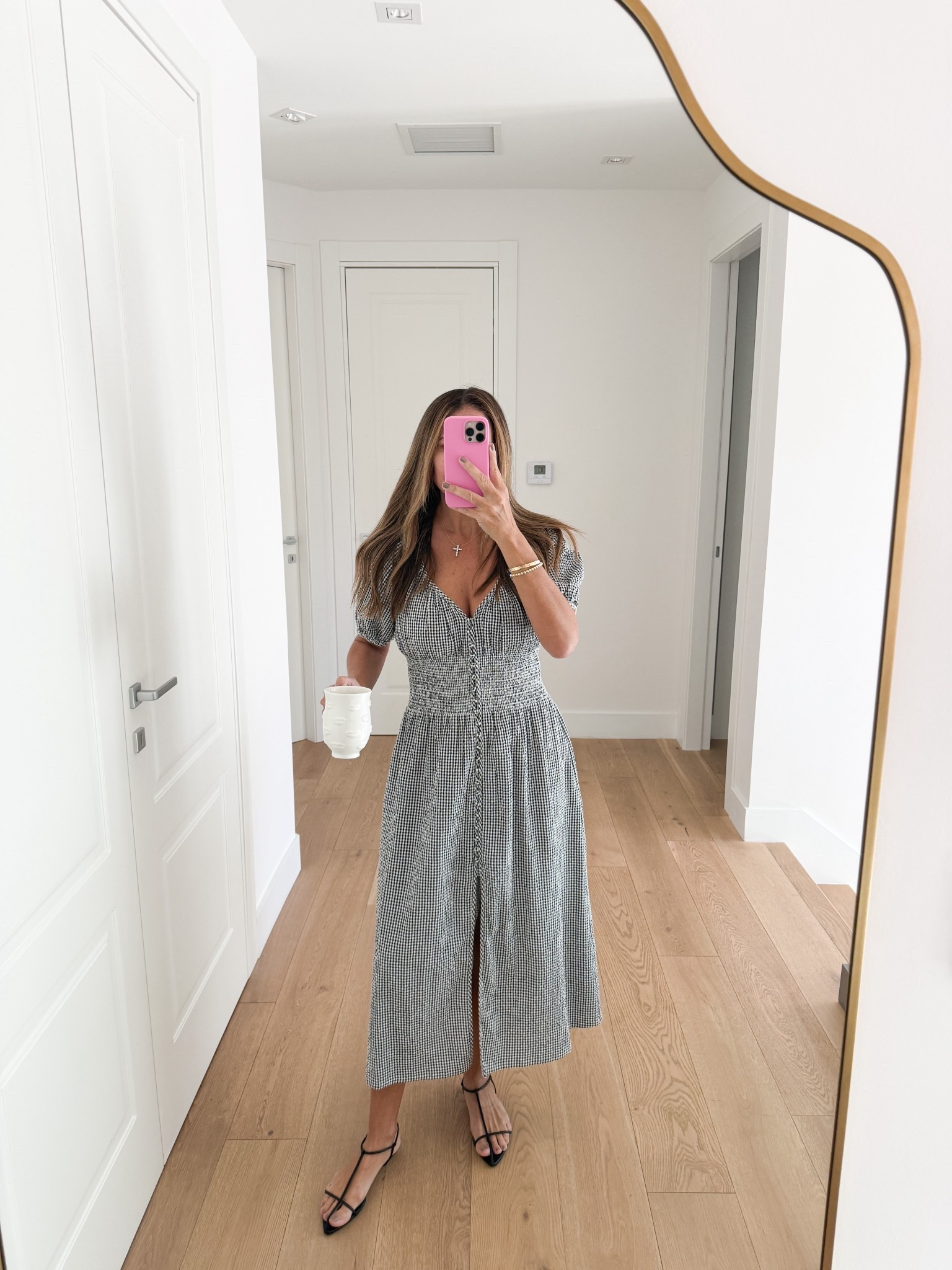 My dress is on mega sale and these sandals are the best Jil Sander dupe  

#LTKootd #LTKSaleAlert #LTKOver40