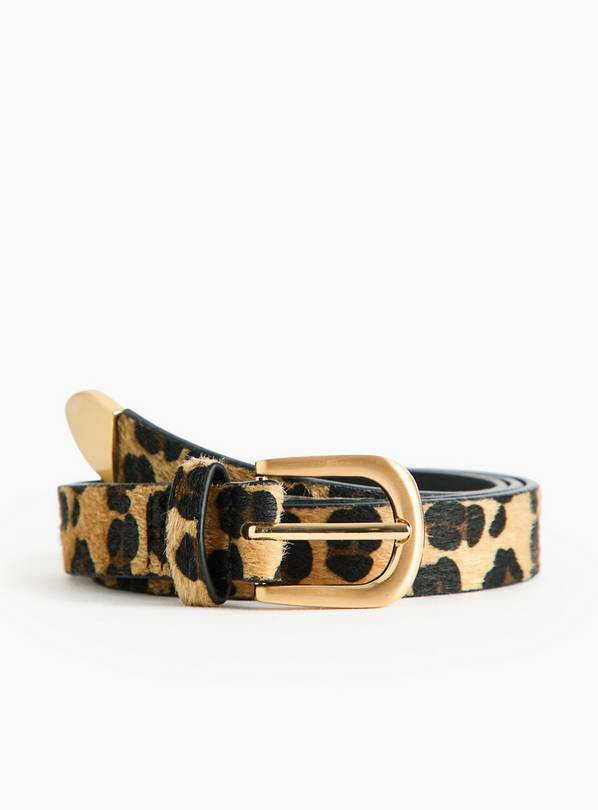 Leopard Print Belt S | Tu Clothing