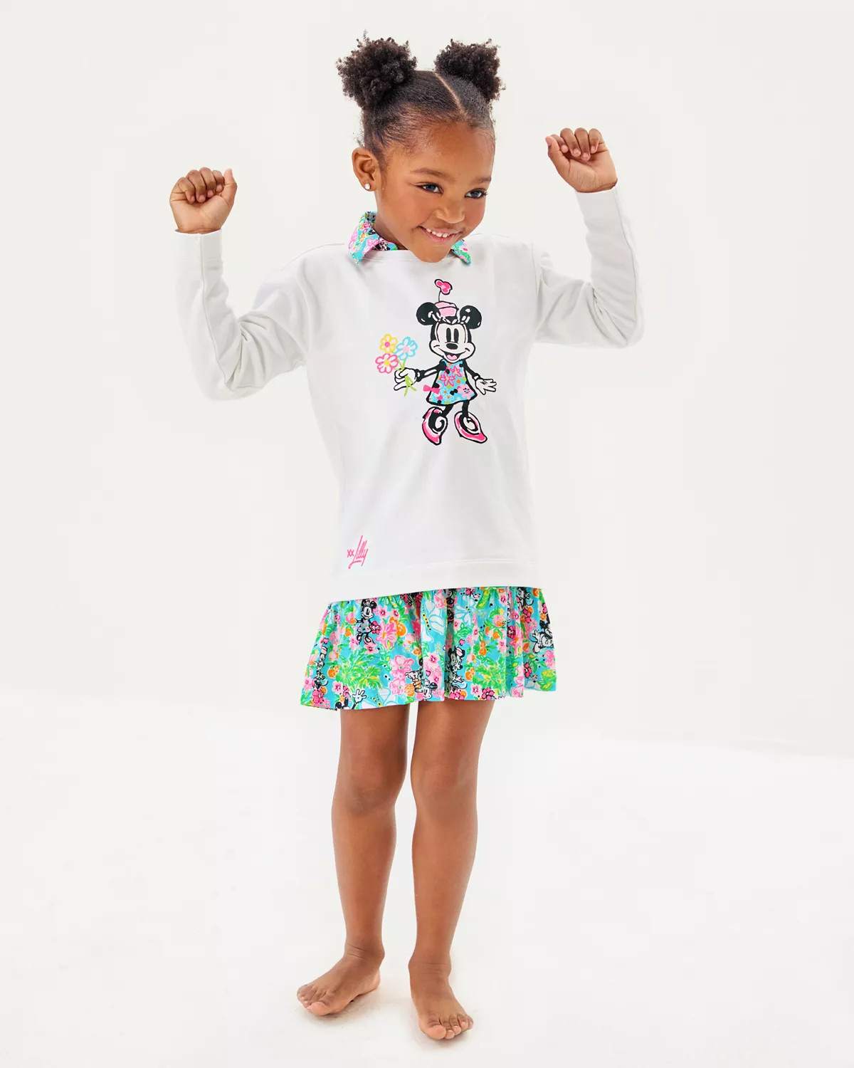 Lilly Hearts Disney Girls Mini Ballad Sweatshirt | Lilly Pulitzer