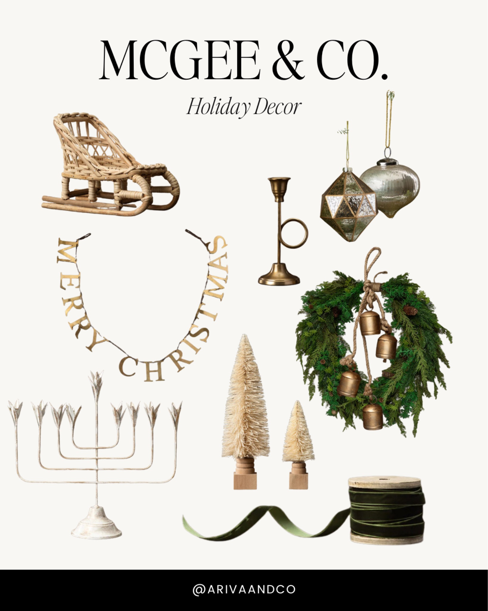 McGee & Co. holiday decor, Christmas decor 

#LTKSeasonal #LTKHoliday #LTKhome