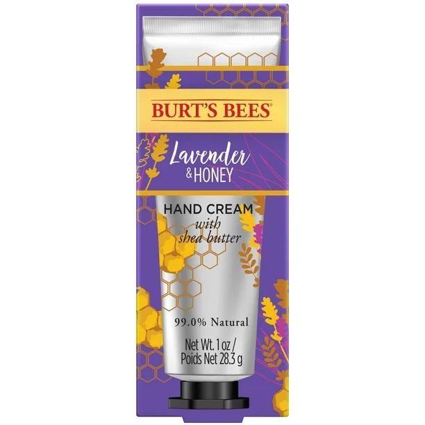 Burts Bees Lavender and Honey Hand Cream with Shea Butter, 1 Ounce - Walmart.com | Walmart (US)