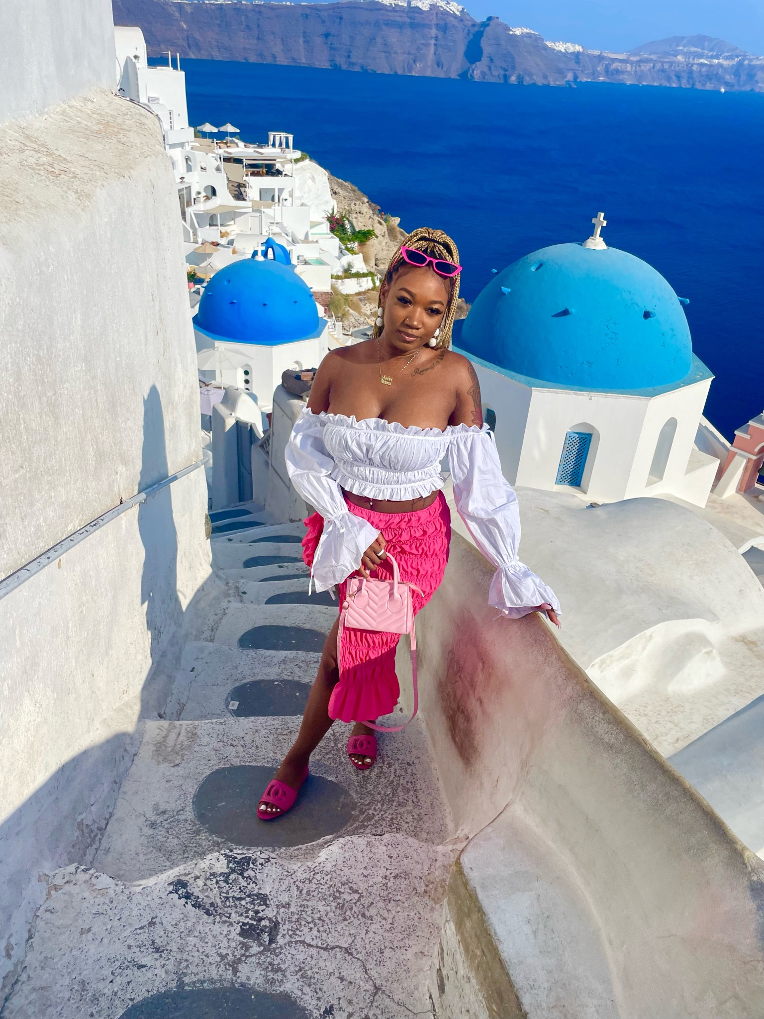 Full SHEIN outfit in Greece

#LTKBeauty #LTKTravel #LTKFindsUnder50