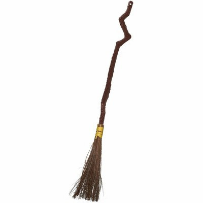 Skeleteen Witch Broomstick Halloween Costume Accessory - Brown | Target