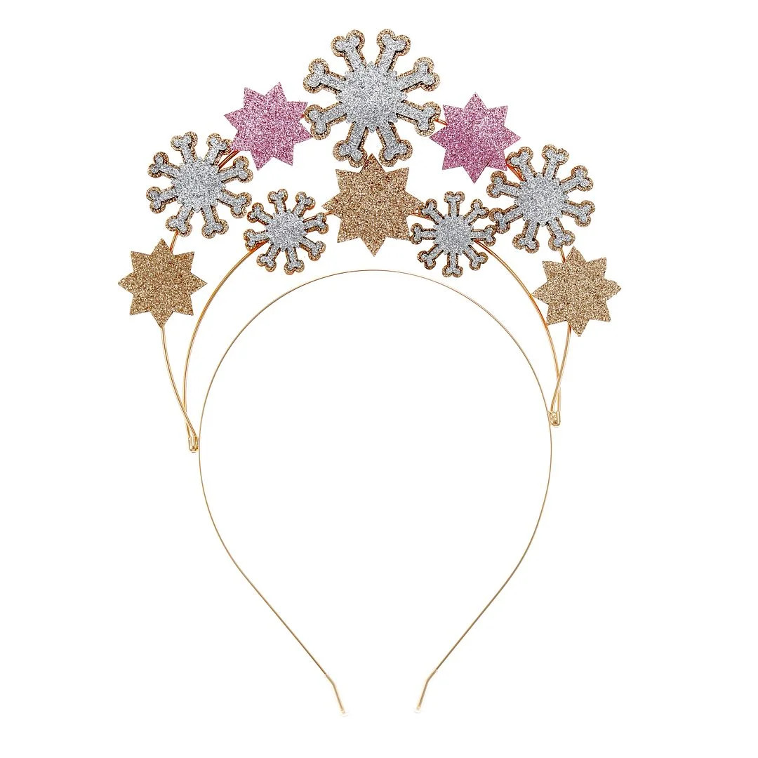 Packed Party Sprinkled-with-Snow Head Bopper Headband | Walmart (US)
