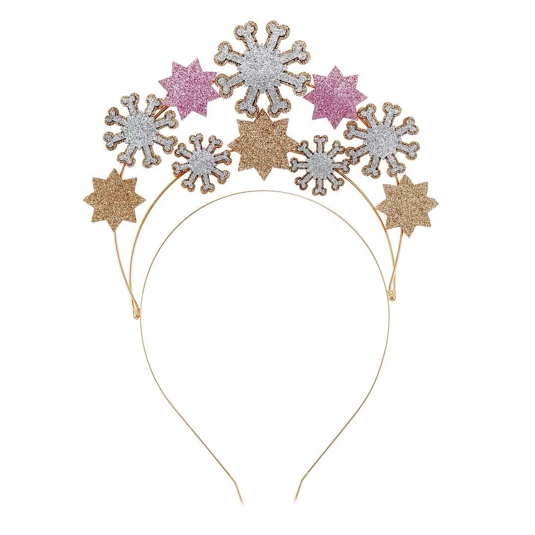 Packed Party Sprinkled-with-Snow Head Bopper Headband | Walmart (US)