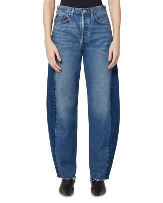 AGOLDE Luna High Rise Curved Taper Jeans in Split  | Bloomingdale's Women | Bloomingdale's (US)