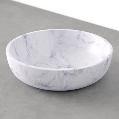 North Widcombe Marble Decorative Bowl in White | Wayfair North America