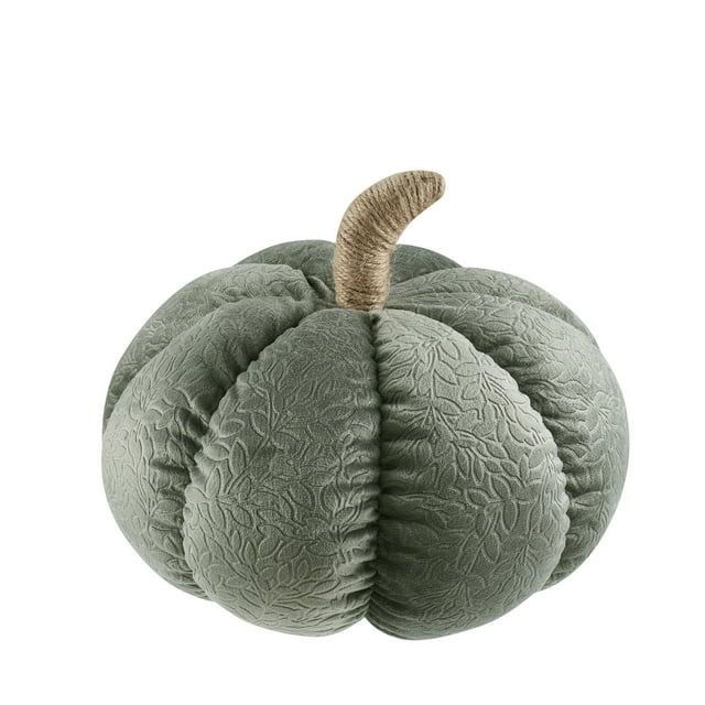 My Texas House 6" x 10" Kellen Sage Green Fall Harvest Pumpkin Decorative Pillow | Walmart (US)